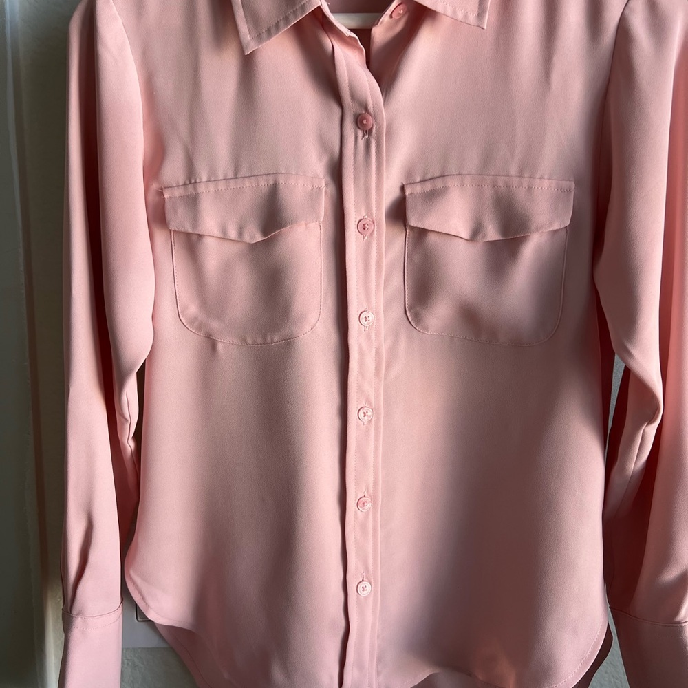 LOFT Pink Blouse
